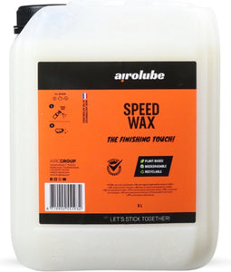 Airolube Natuurlijke spraywax - lakbescherming - waterafstotend - vuilwerend - 5 liter - wit
