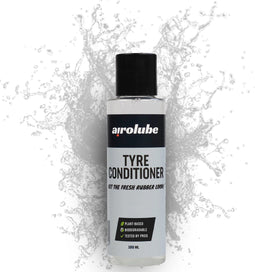 Airolube Tyre Conditioner 100ml - Natuurlijke Bandenzwart, Bandenglans, Tire Shine - Maakt Banden Zwart, Bandenzwart Auto & Motoren.
