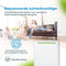 Aironex Luchtontvochtiger 12 ltr - Compact Model - Ontvochtigt 12 liter per dag - Voorkomt Schimmel - Stil - Geschikt voor woonkamer, slaapkamer, badkamer, kelder en garage- Vochtvreter - Luchtontvochtiger slaapkamer- Dehumidifier