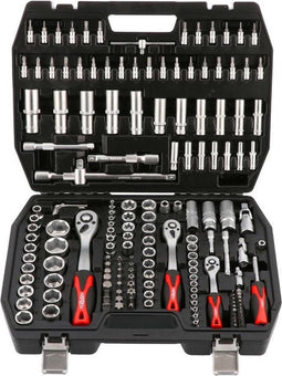 Airpress 75247 171-Delige Doppenset - 1/4'', 3/8'' en 1/2''