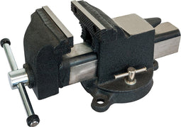 Airpress Draaibare Bankschroef - 200 mm - 13 Kilogram - Zwart - Gekartelde plaat van staal