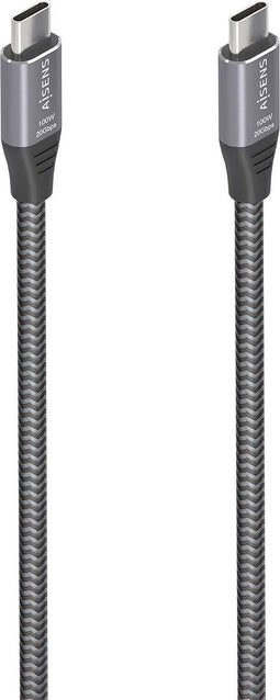 AISENS A107-0875 USB-kabel USB 3.2 Gen 2x2 3 m USB C Grijs