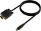 AISENS A109-0692 video kabel adapter 0,8 m USB Type-C VGA (D-Sub) Zwart