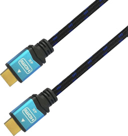 AISENS A120-0357 HDMI kabel 2 m HDMI Type A (Standaard) Zwart, Blauw
