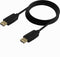 AISENS A124-0740 DisplayPort kabel 2 m Zwart