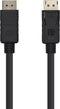 AISENS A149-0390 DisplayPort kabel 2 m Zwart