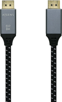 AISENS A149-0437 DisplayPort kabel 2 m Zwart, Grijs