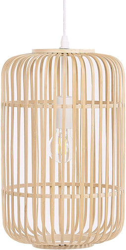 AISNE - Hanglamp - Lichte houtkleur - Bamboehout