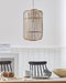 AISNE - Hanglamp - Lichte houtkleur - Bamboehout