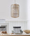 AISNE - Hanglamp - Lichte houtkleur - Bamboehout