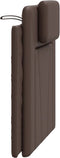 vidaXL - Hoofdbordkussen - 80 - cm - kunstleer - bruin