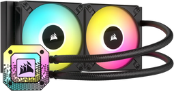 Corsair iCUE H100i Elite Capellix XT - All-in-One Processor Koeler - 240mm Radiator - Zwart