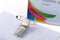 Europel badge met combiklem, ft 90 x 60 mm, 24 stuks