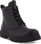 ECCO Grainer - Veterboots - Nubuck - Zwart - Maat 43