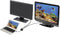Renkforce RF-4210674 - DisplayPort naar HDMI + VGA Adapter - 15 cm - Zwart