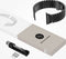 Selencia Jubilee stalen bandje - Geschikt voor Apple Watch 1, 2, 3, 4, 5, 6, 7, 8, 9, 10 (42 mm), SE - 38/40/41 mm - Zwart - One Size