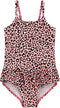 Prénatal Badpak Meisjes - Badpak Baby - Panterprint - Roze - Maat 74/80