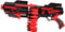 Tack Pro® Rattle Belt X set met 40 darts en accessoires - Rood/Zwart - 50cm