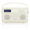 Retro Radio View Quest MK2 DAB+ iPhone Dock Cream