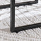 SoBuy FBT42-N - Set van 2 bijzettafels - Max. 20KG - 50 x 50 x 50 cm - Houtkleur (2 stuks)