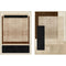 Schilderij Home ESPRIT Bruin Zwart Modern Stads 103 x 4,5 x 143 cm (2 Stuks)