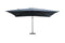 Feel Furniture - Roma parasol - 4x3 Meter Rechthoekig - Donkergrijs