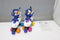 K3 Rolschaatsen - Verstelbaar 30-33 - Quick-lock snelsluiting - Wit - Regenboog