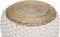 AIZA - Poef - Wit/Beige - Jute