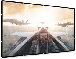 iMoshion Projectiescherm - Beamer Scherm - 60 inch (152,4 cm) - Eenvoudig te bevestigen - Hoogwaardig en licht materiaal