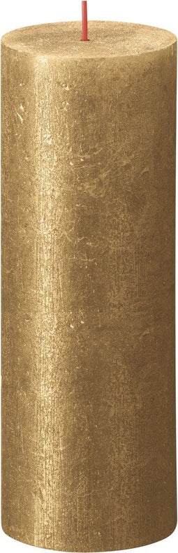 Bolsius Stompkaars Shimmer Gold - 19 cm / Ø7 cm