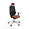 Bureaustoel Piqueras y Crespo D086G2W Bruin Zwart