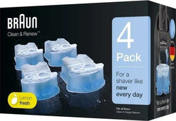 Braun 3-in-1 ShaverCare Reinigungskartuschen 4er Pack