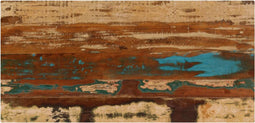 vidaXL - Salontafel - 100x50x35 - cm - massief - gerecycled - hout - en - staal