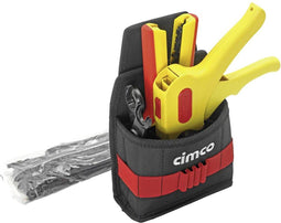 Cimco Gürteltasche Solar inkl. 4 Tlg 170477 Gereedschapstas gevuld Electricien, Handwerker 5-delig