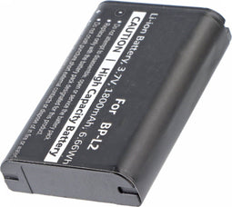 Accu geschikt voor Tascam DR-1, GT-R1, DR series, BP-2L 3.7 Volt 1800mAh dicteerapparaat