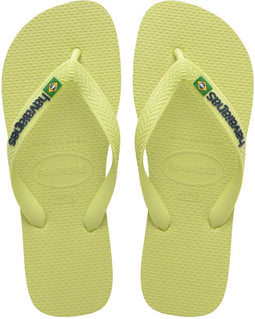 Havaianas Brasil logo Slippers - Teenslipper - Maat 41/42 - Groen (2025)