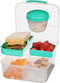 Sistema To Go Bento Cube lunchbox limegroen