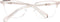 Gant GA4144 51072 bril zonder sterke - Dames - Roze