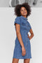 NOISY MAY NMJOY S/S DRESS MB NOOS - Damesjurk - Slim fit - Maat S