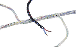 HellermannTyton SBPE4-PE-GY-30M Spiraalslang 5 tot 20 mm Grijs 30 m