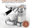 Lugia Pistonmachine - Koffiemachine 20 Bar - Automatische Melkopschuimer - LED-display
