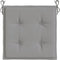 vidaXL - Tuinstoelkussens - 2 - st - 50x50x3 - cm - stof - grijs
