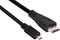 Club3D - Micro HDMI naar HDMI 2.0 Kabel - 4K 60Hz 18Gbps - Zwart (1 m)