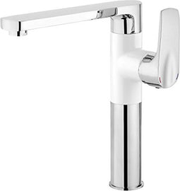 Bateria Deante Gardenia BEG W630 - chrom-biały - mosiądz