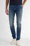 Petrol Industries - Heren Seaham Slim Fit Jeans Everglades - Blauw - Maat W30L34
