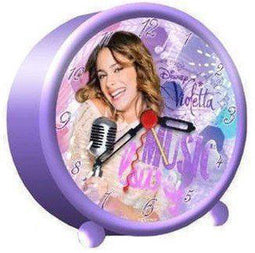 Disney Wekker violetta rond