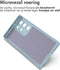 iMoshion Hoesje Geschikt voor Samsung Galaxy S22 Ultra Hoesje Siliconen - iMoshion EasyGrip Backcover - Lichtblauw