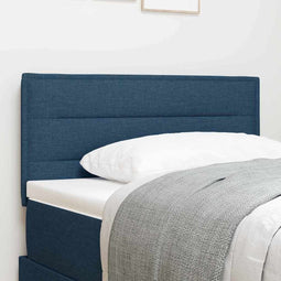 Hoofdbord Hoogte Verstelbaar met hoofdeinde Blauw 100 cm Stof