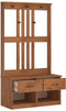 vidaXL - Halboom - SANDENS - 87x40x159,5 - cm - massief - grenenhout