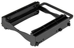Startech.com Dual 2.5'' SSD/HDD Mounting Bracket - Casemodding - Staal - Zwart